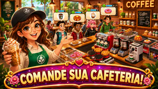 Cafe Panic: Jogo de cozinha screenshot