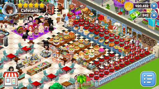 Cafeland - Jogo de Restaurante screenshot