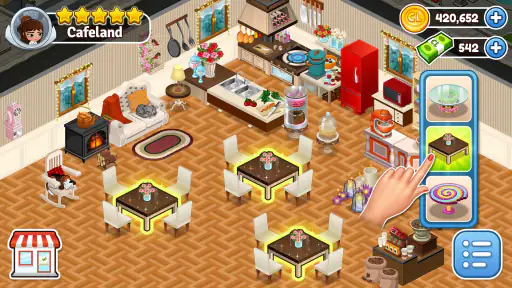 Cafeland - Jogo de Restaurante screenshot