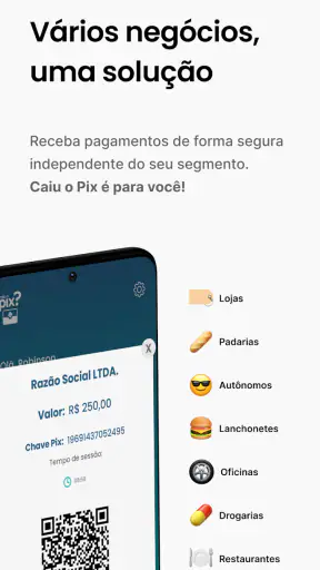 Caiu o Pix? screenshot