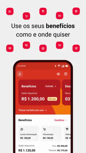 Caju - Benefícios por inteiro screenshot