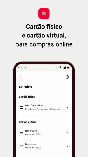 Caju - Benefícios por inteiro screenshot