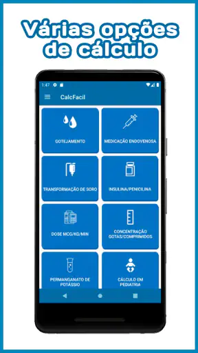 CalcFacil - Enfermagem screenshot