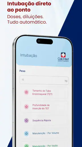 CalcMed: Urgência e Emergência screenshot