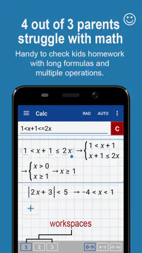 Calculadora Científica Gráfica screenshot