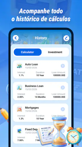 Calculadora Empréstimo Fácil screenshot