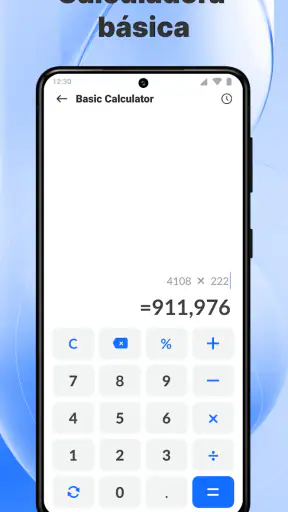 Calculadora Fácil screenshot