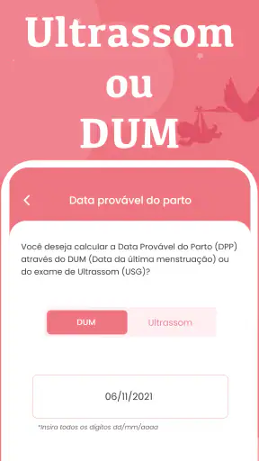Calculadora Gestacional Semana screenshot
