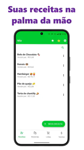Calcular Preço de Venda – Mix screenshot