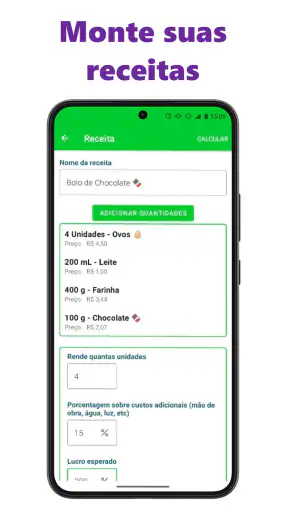 Calcular Preço de Venda – Mix screenshot