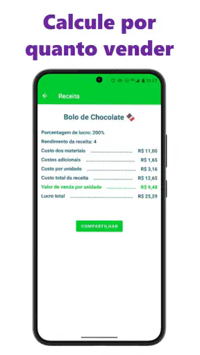 Calcular Preço de Venda – Mix screenshot