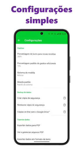 Calcular Preço de Venda – Mix screenshot