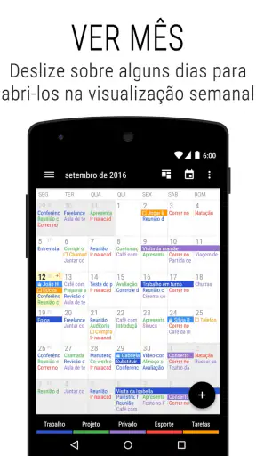 Calendário Business Agenda Pro screenshot