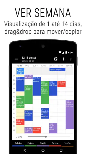 Calendário Business Agenda Pro screenshot