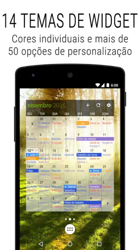 Calendário Business Agenda Pro screenshot
