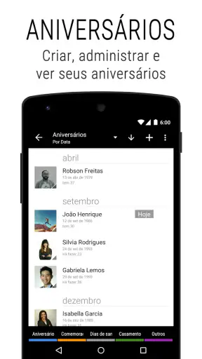Calendário Business Agenda Pro screenshot