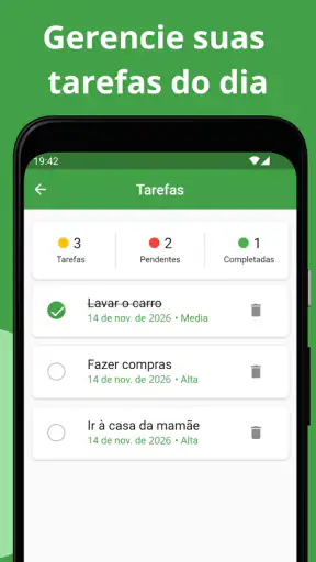 Calendário em português 2026 screenshot