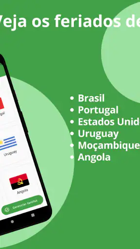 Calendário em português 2026 screenshot
