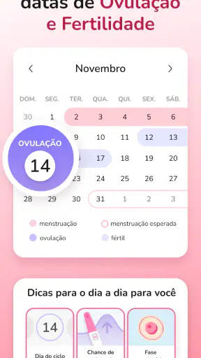 Calendário Menstrual - Período screenshot