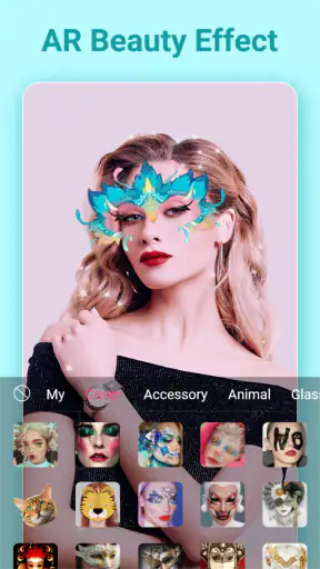 Câmera de beleza-selfie,filtro screenshot