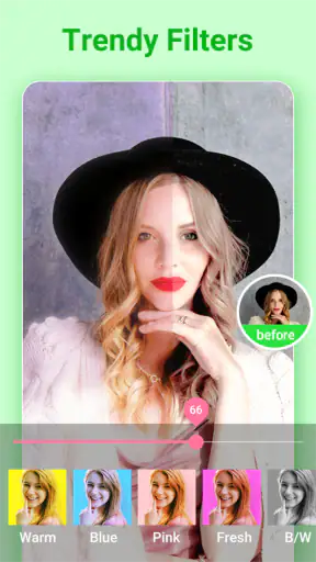 Câmera de beleza-selfie,filtro screenshot