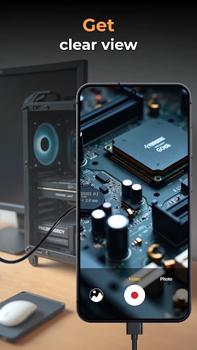 Câmera Endoscópica USB OTG screenshot