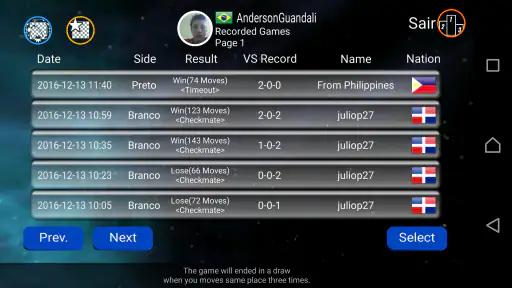 Campeonato Mundial de Xadrez screenshot
