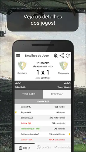 Campeonato Paulista 2026 screenshot