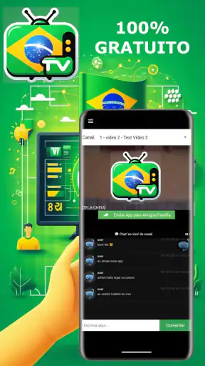 Canais do Brasil: TV Aberta screenshot