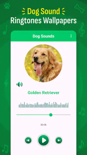 Cão Toque de chamada Wallpaper screenshot