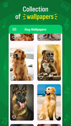 Cão Toque de chamada Wallpaper screenshot