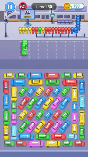 Car Jam Solver: Jogo do Ônibus screenshot