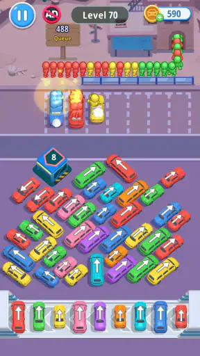 Car Jam Solver: Jogo do Ônibus screenshot
