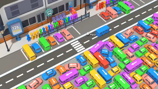 Car Jam Solver: Jogo do Ônibus screenshot