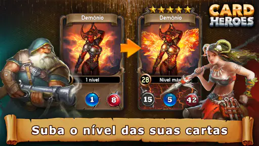 Card Heroes: Jogo de cartas screenshot