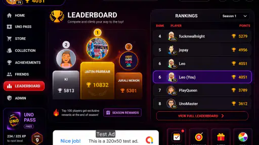 Card Multiplayer Game UNO! screenshot