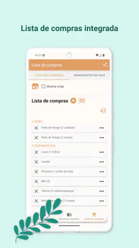 Cardápio Semanal -Menu Planner screenshot