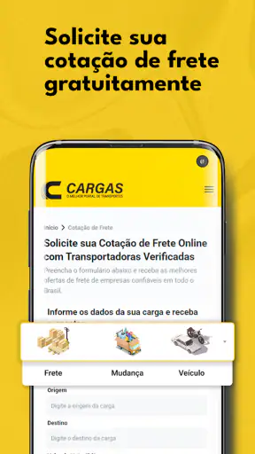 Cargas screenshot