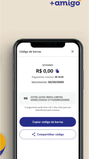 Cartão +amigo screenshot