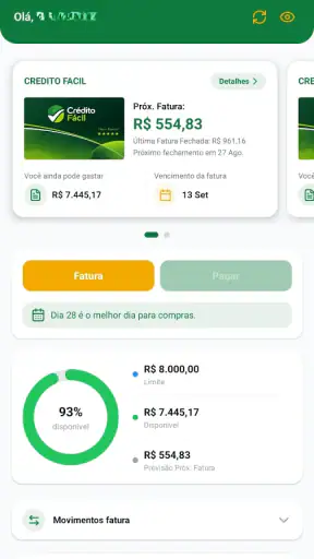 Cartão Crédito Fácil screenshot