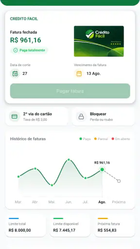 Cartão Crédito Fácil screenshot