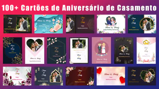 Cartão de Convite de Casamento screenshot