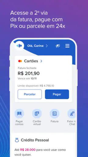 Cartão Carrefour: Crédito e + screenshot