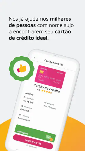 Cartão de Crédito: Negativados screenshot