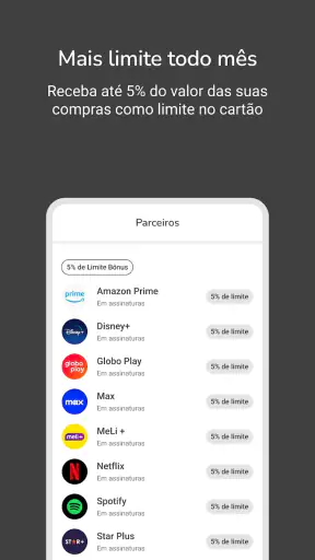 Cartão de Crédito: novücard screenshot