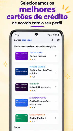 Cartão de Crédito para você screenshot