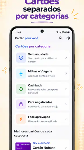 Cartão de Crédito para você screenshot