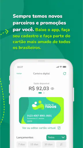 Cartão de Todos screenshot