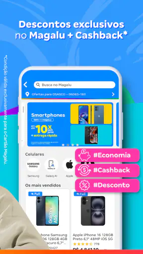 Cartão Luiza: descontos Magalu screenshot
