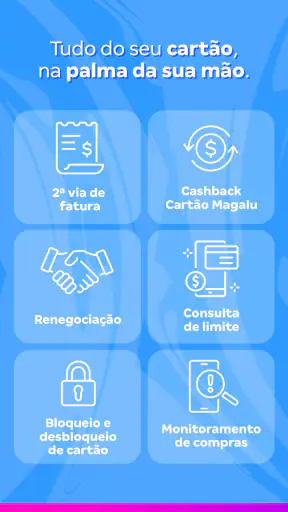 Cartão Luiza: descontos Magalu screenshot